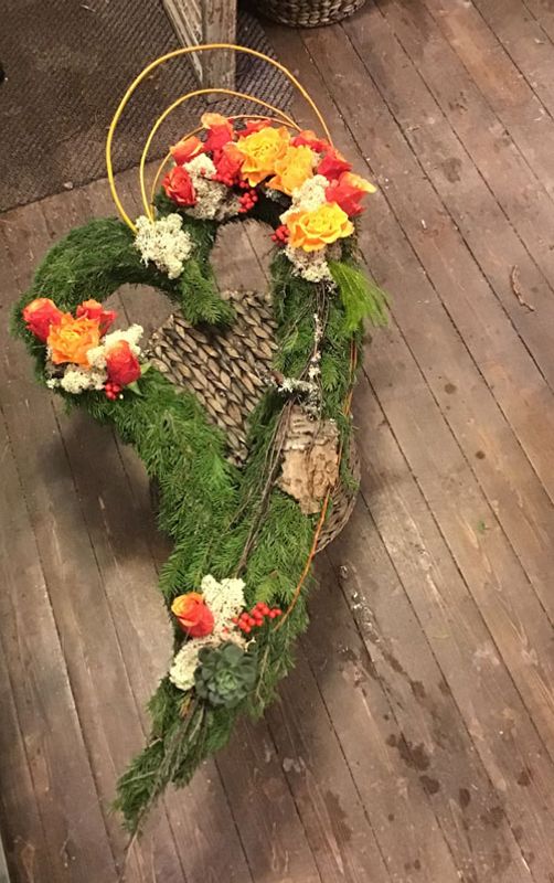 Kistehjerte, åpent ca 80 cm